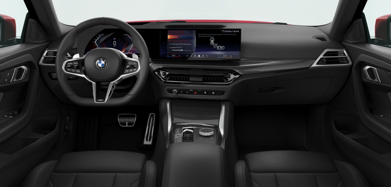 BMW BMW 2er im Innenraum von vorne BMW BMW 2er im Innenraum von vorne