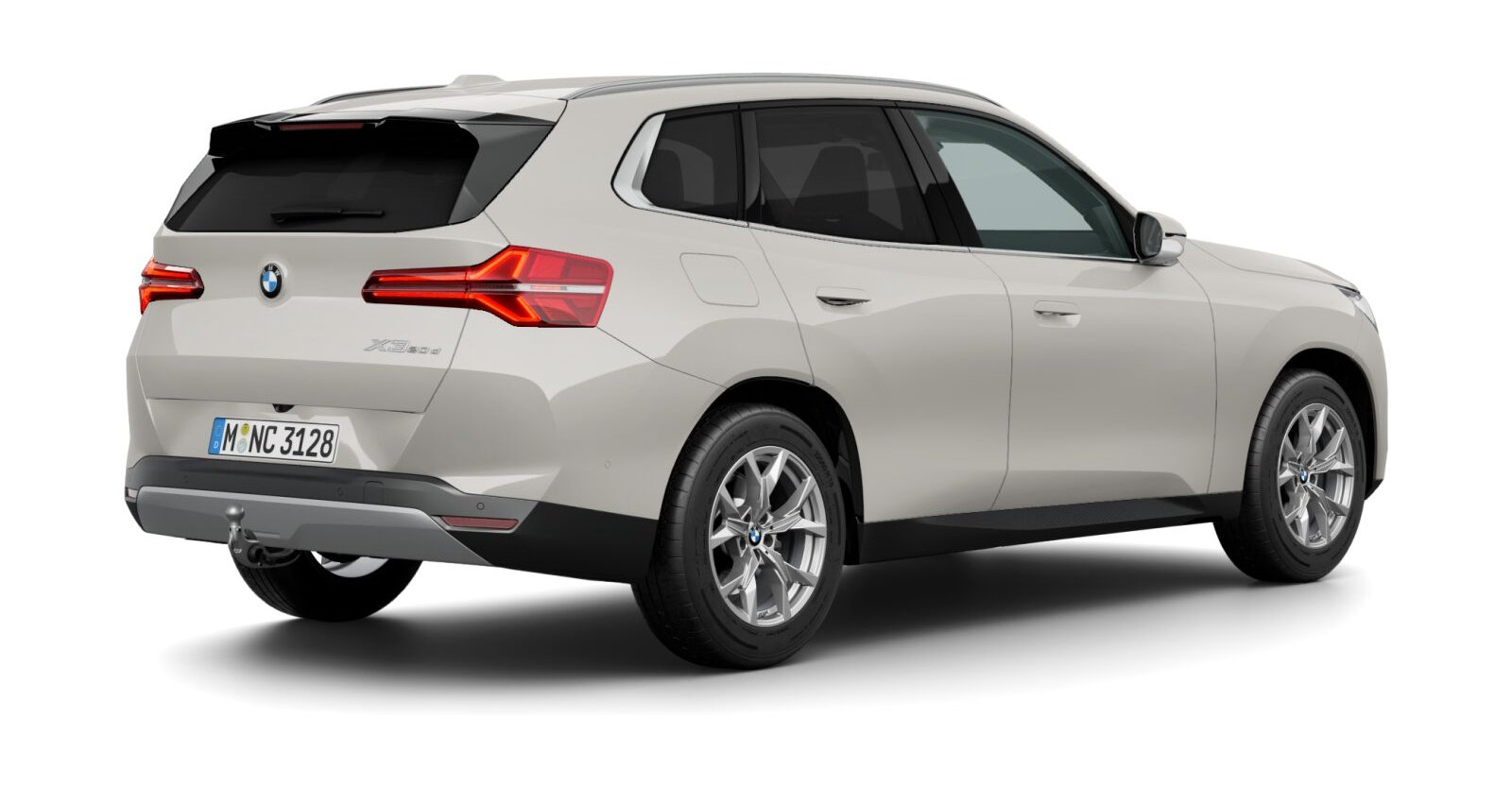 BMW BMW X in Grau von hinten