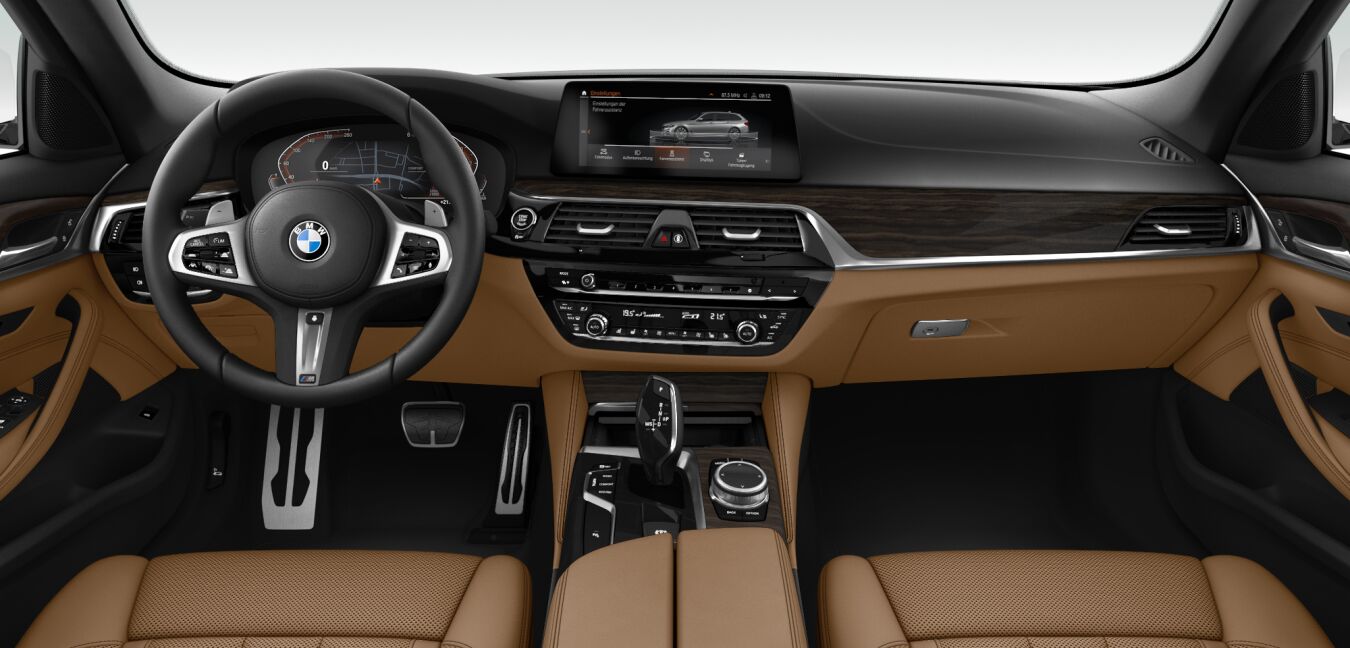 BMW BMW 5er im Innenraum von vorne BMW BMW 5er im Innenraum von vorne
