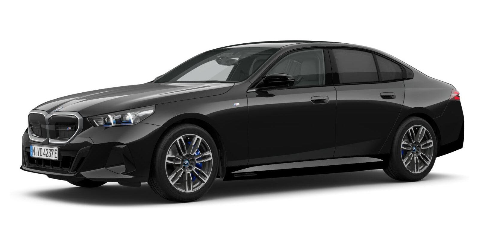 BMW BMW I in Schwarz von vorne BMW BMW I in Schwarz von vorne