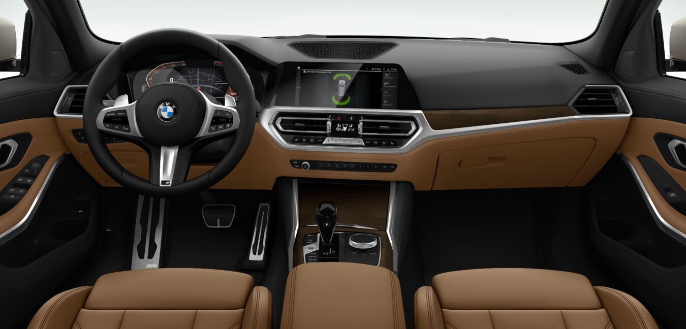 BMW BMW 3er im Innenraum von vorne BMW BMW 3er im Innenraum von vorne