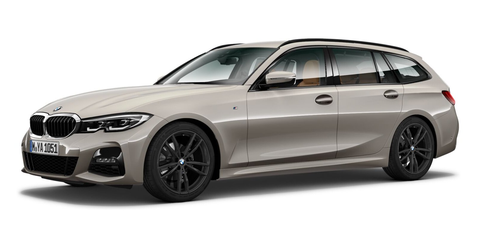 BMW BMW 3er in Grau von vorne BMW BMW 3er in Grau von vorne
