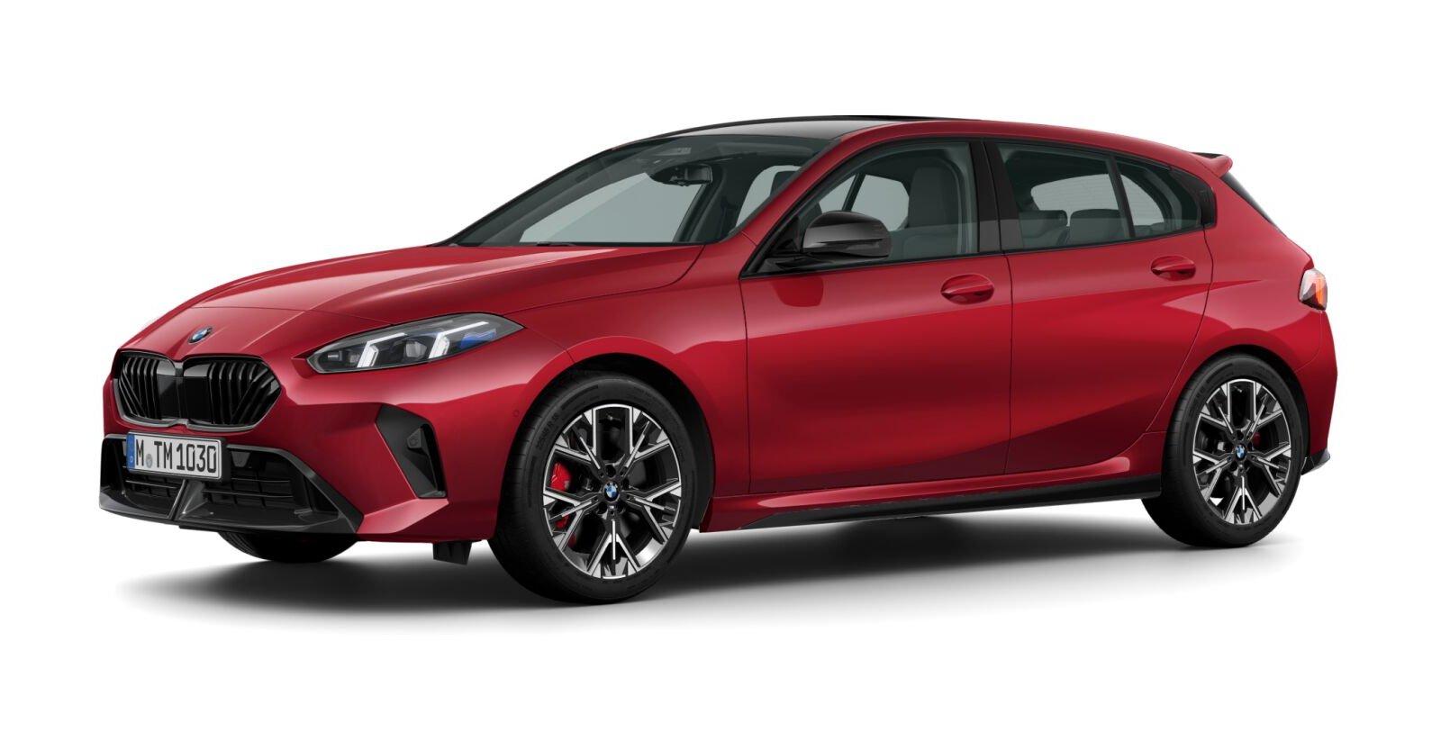 BMW BMW 1er in Rot von vorne