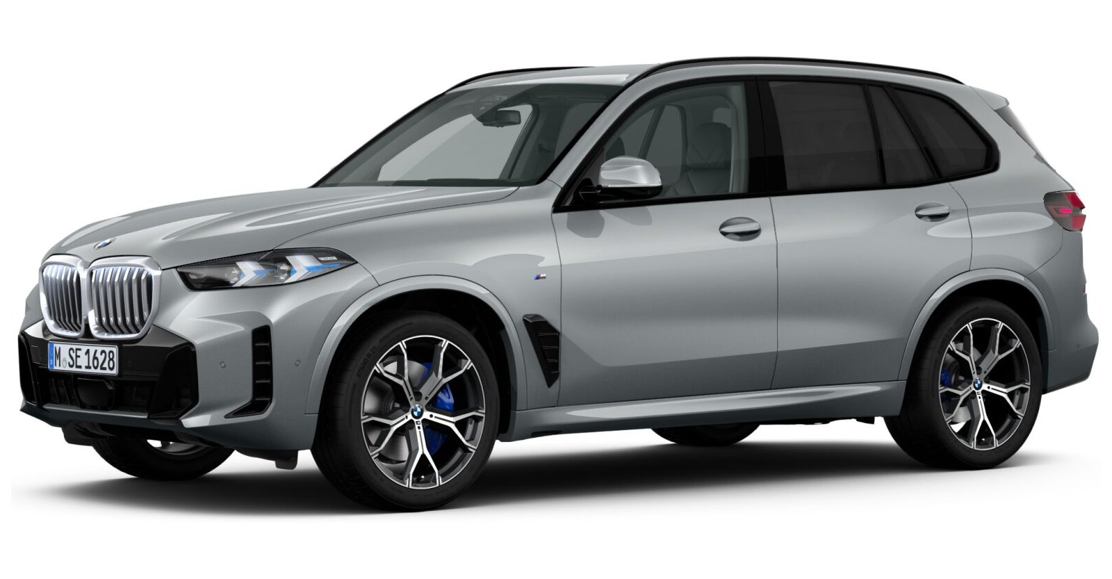 BMW X5 xDrive40i in Grau von vorne BMW X5 xDrive40i in Grau von vorne