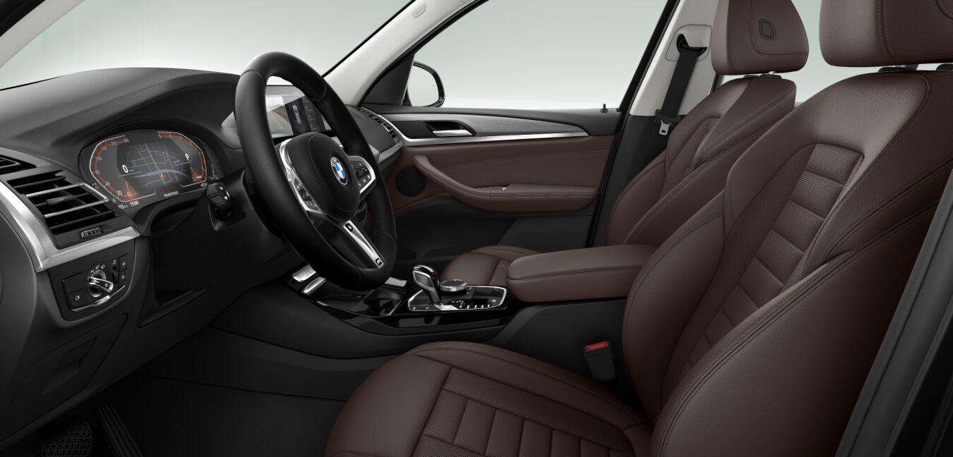 BMW BMW X im Innenraum seitlich