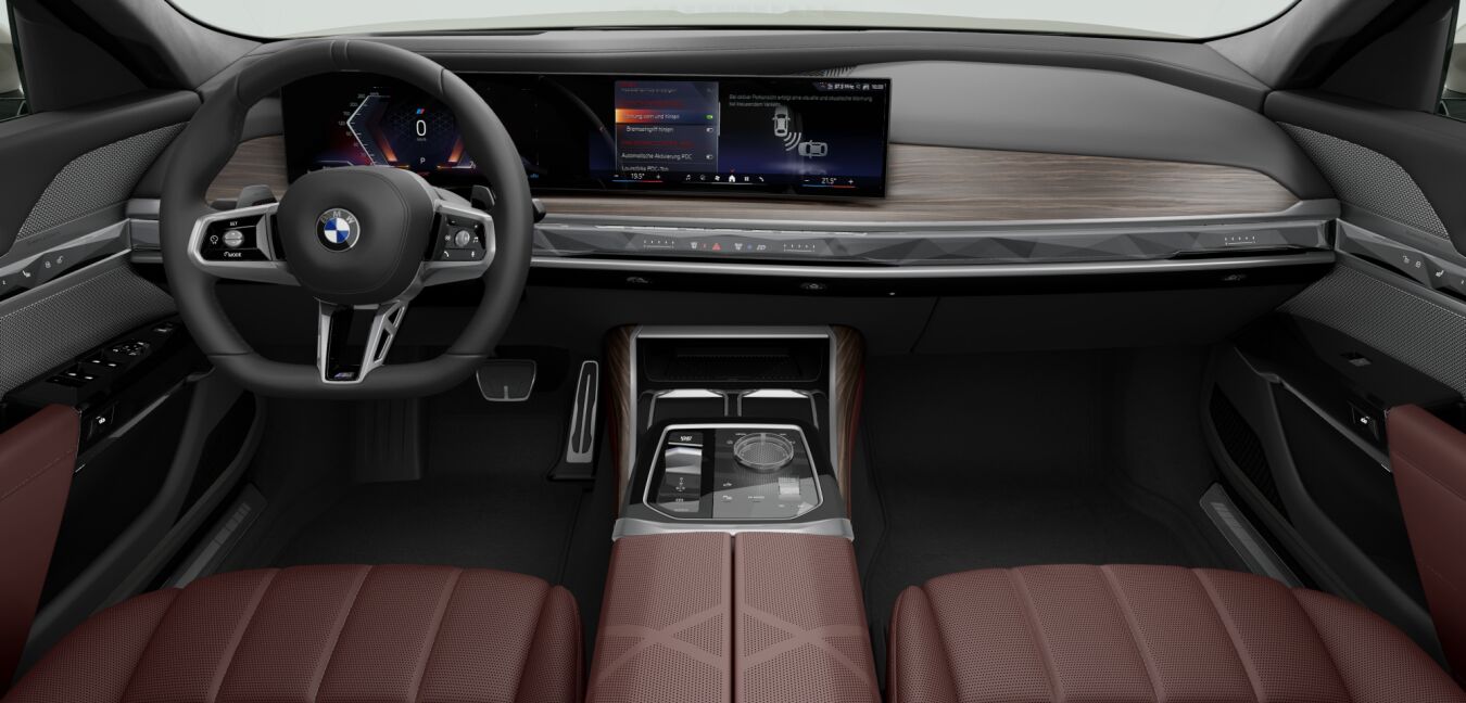 BMW BMW 7er im Innenraum von vorne BMW BMW 7er im Innenraum von vorne