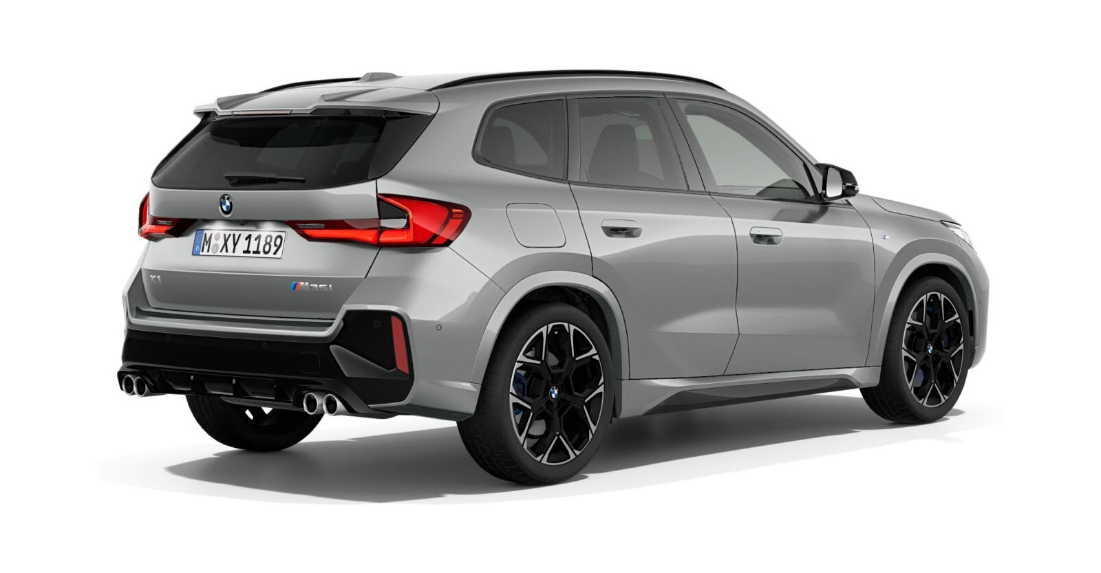 BMW BMW X in Grau von hinten BMW BMW X in Grau von hinten