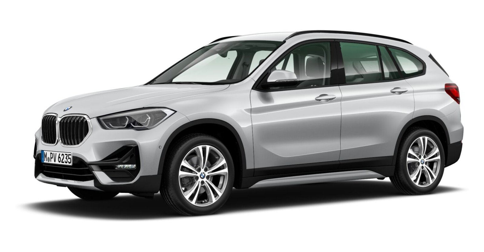 BMW BMW X in Silber von vorne BMW BMW X in Silber von vorne