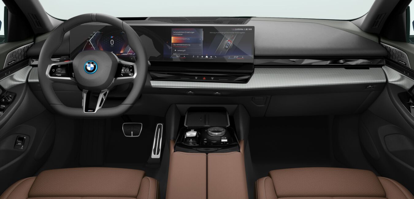 BMW BMW 5er im Innenraum von vorne