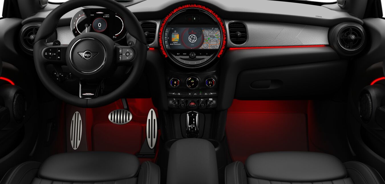 MINI MINI Cabrio im Innenraum von vorne