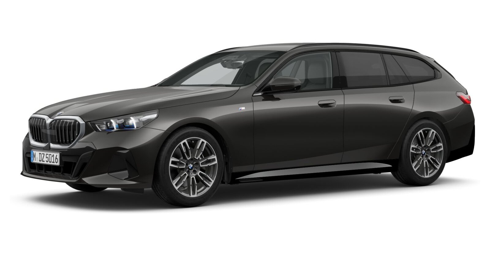 BMW BMW 5er in Grau von vorne