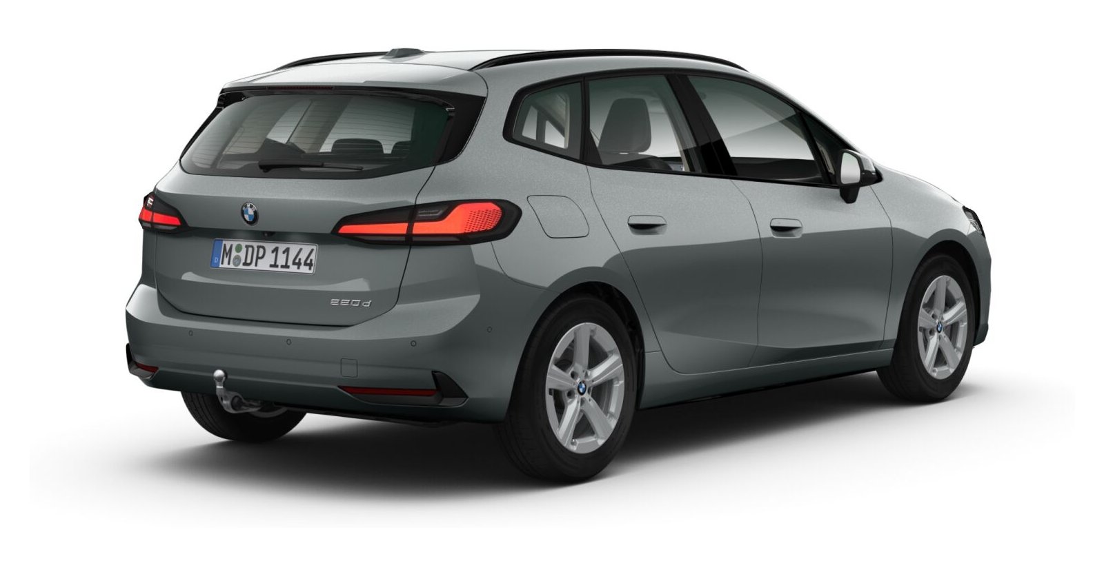 BMW BMW 2er in Grau von hinten BMW BMW 2er in Grau von hinten