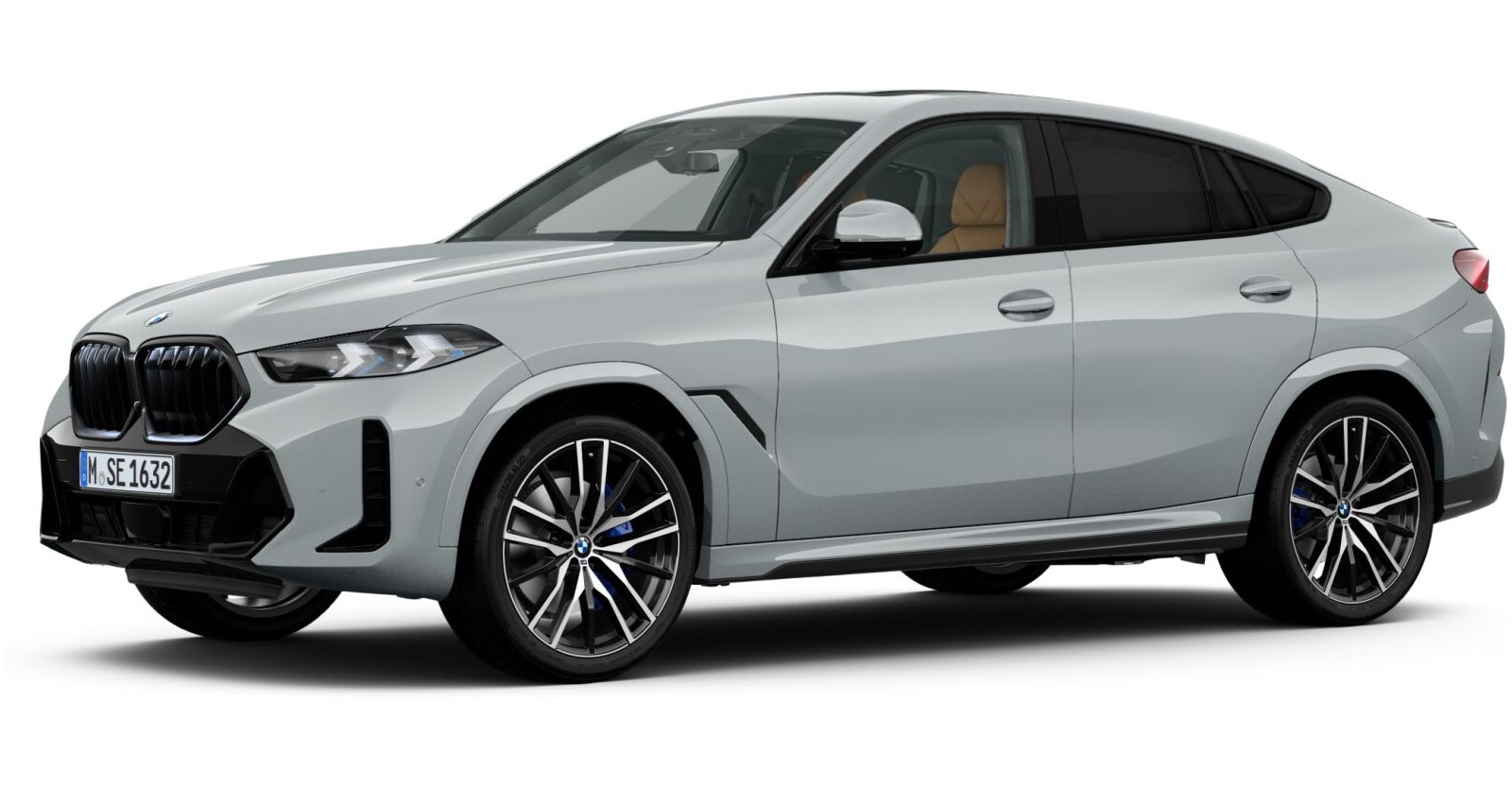 BMW BMW X in Grau von vorne BMW BMW X in Grau von vorne