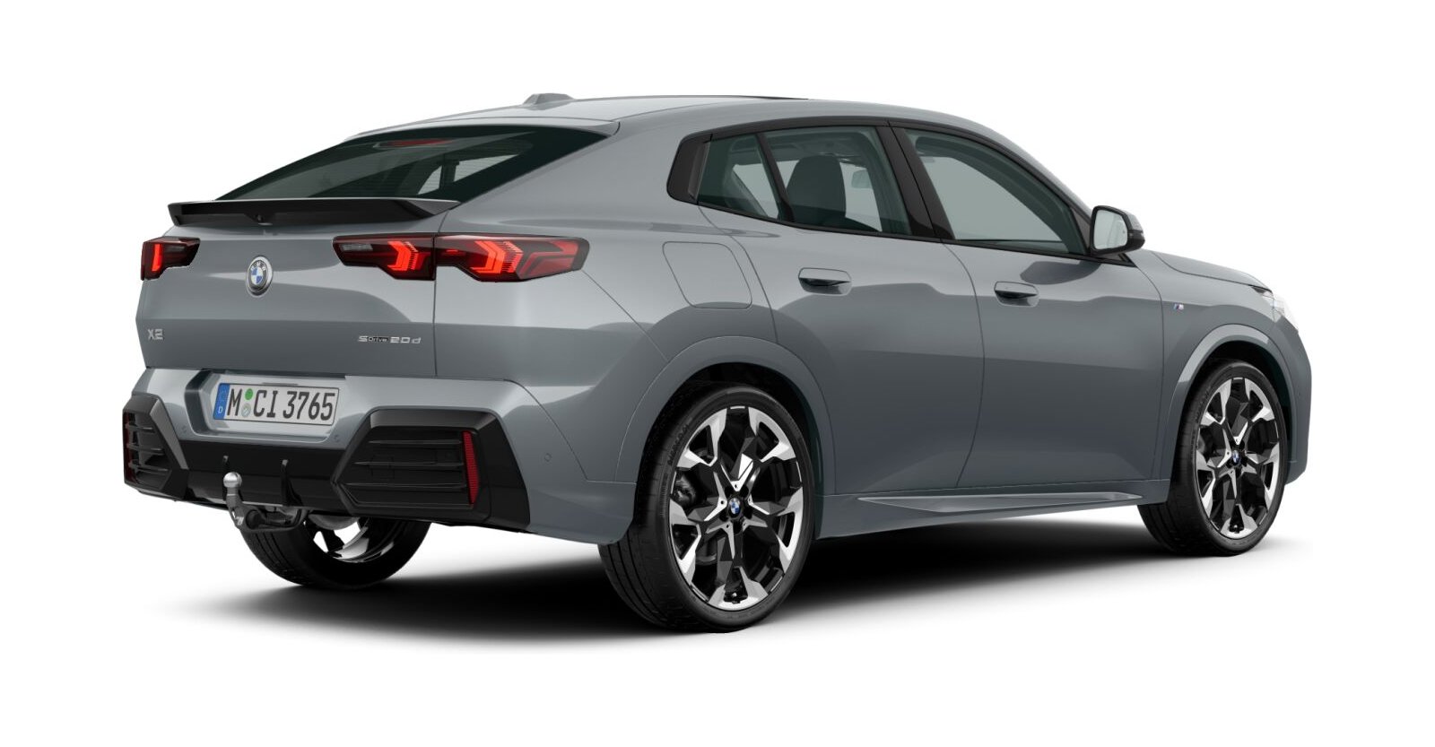 BMW BMW X in Grau von hinten BMW BMW X in Grau von hinten