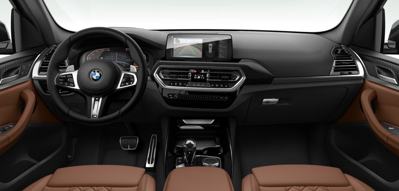 BMW BMW X im Innenraum von vorne