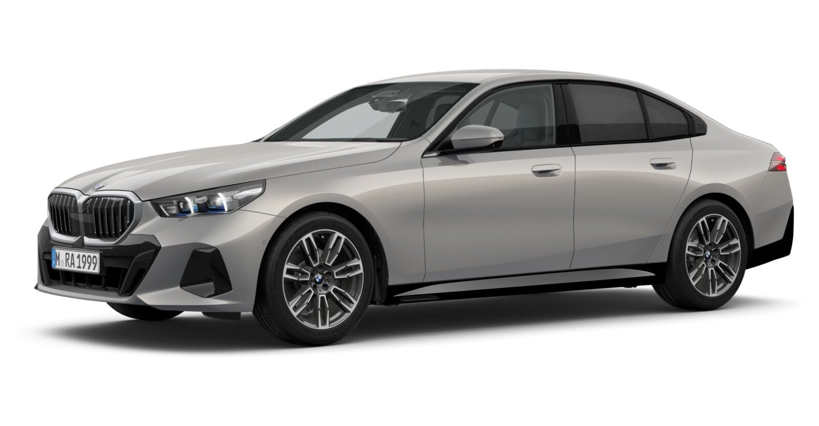 BMW BMW 5er in Grau von vorne