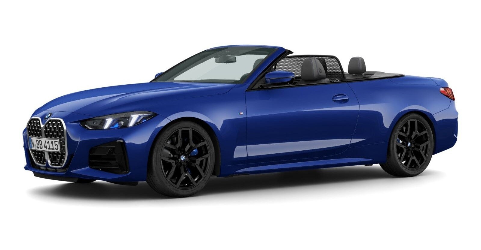 BMW BMW 4er in Blau von vorne BMW BMW 4er in Blau von vorne
