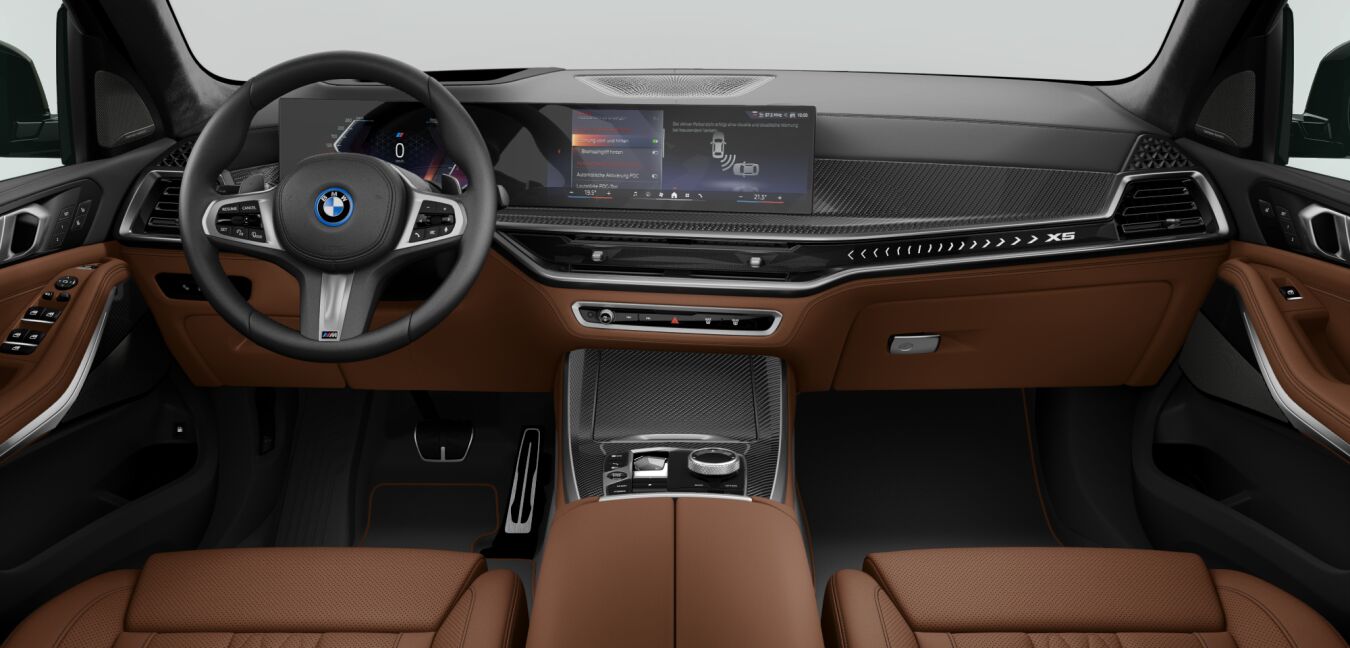 BMW BMW X im Innenraum von vorne