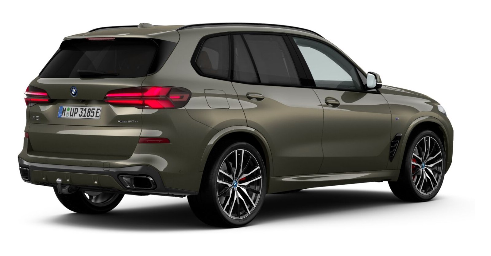 BMW BMW X in Grau von hinten