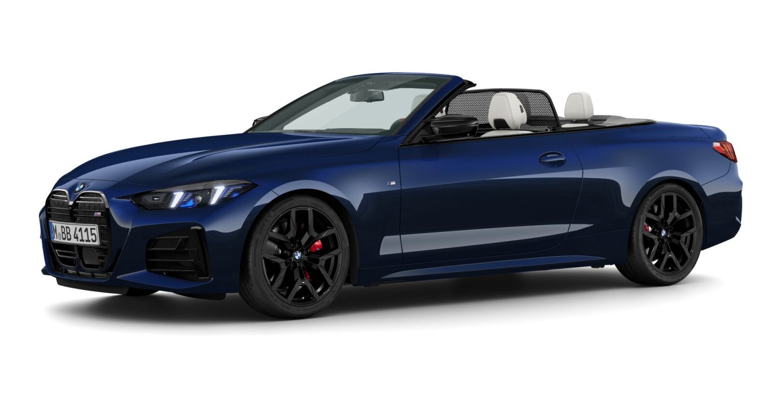 BMW BMW 4er in Blau von vorne BMW BMW 4er in Blau von vorne
