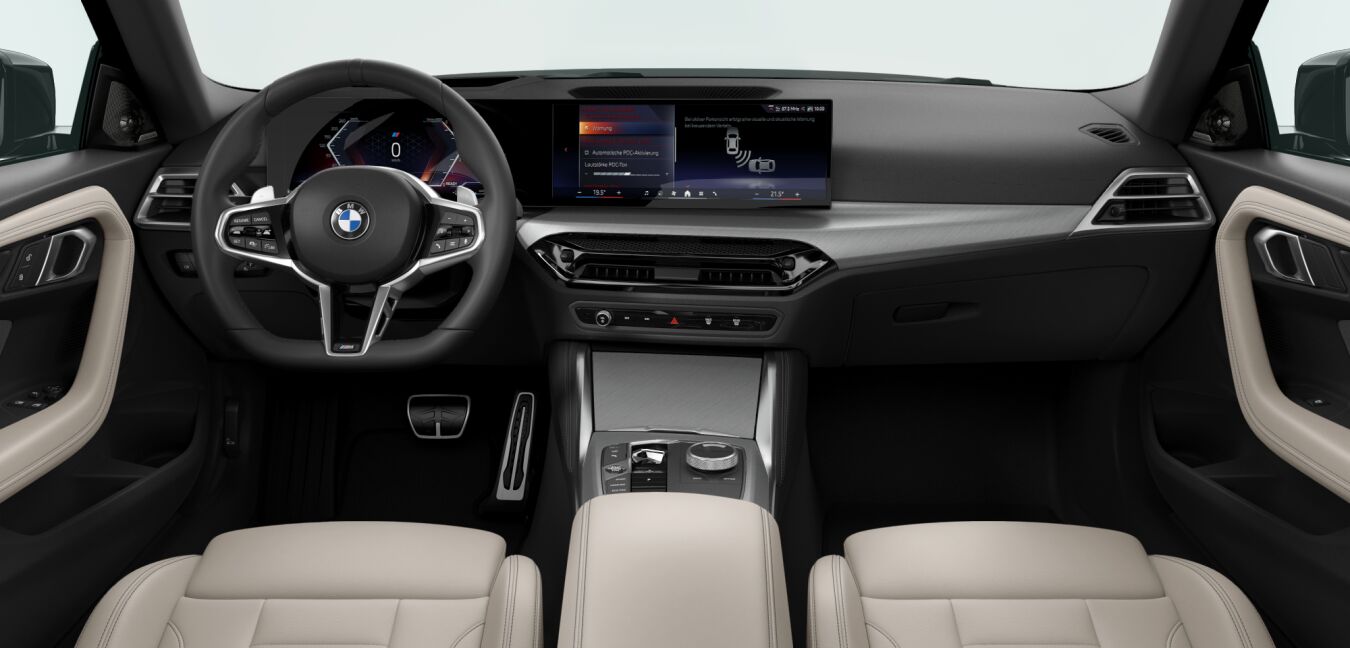 BMW BMW 2er im Innenraum von vorne BMW BMW 2er im Innenraum von vorne