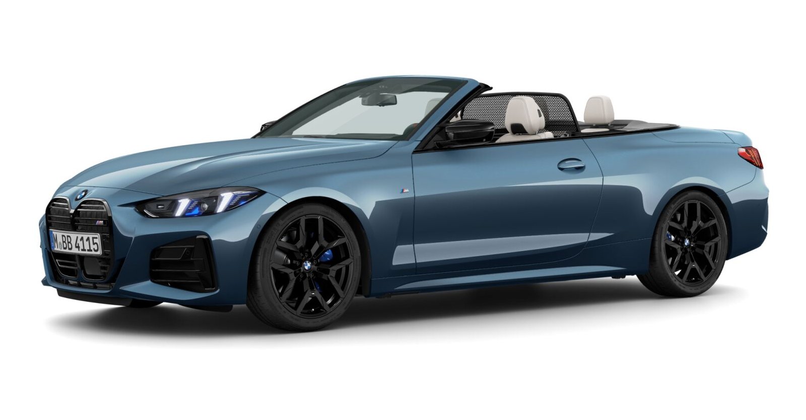 BMW BMW 4er in Blau von vorne BMW BMW 4er in Blau von vorne