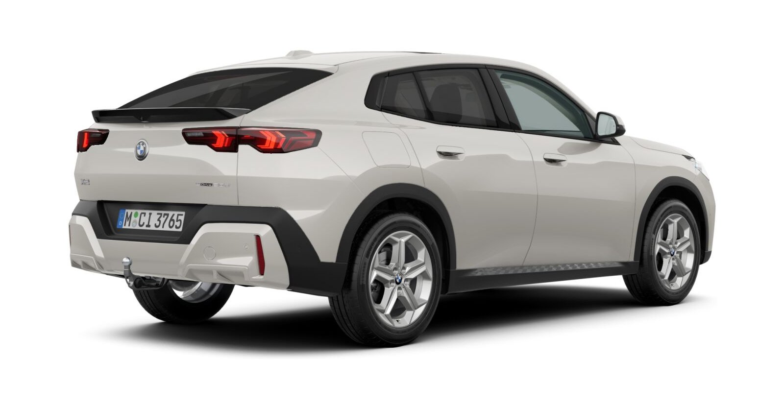 BMW BMW X in Grau von hinten
