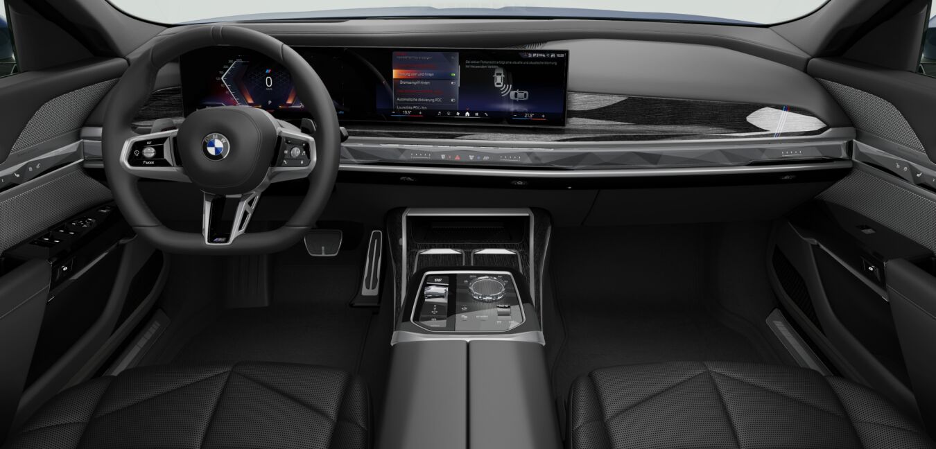 BMW BMW 7er im Innenraum von vorne BMW BMW 7er im Innenraum von vorne