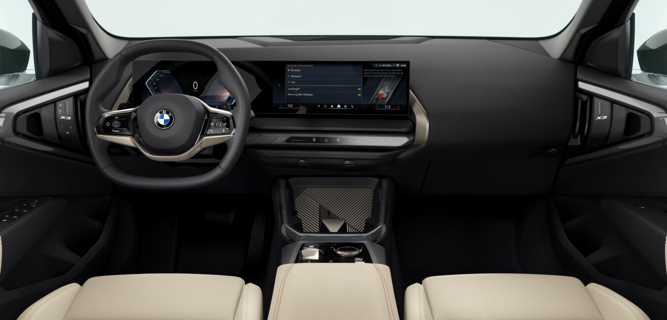 BMW BMW X im Innenraum von vorne BMW BMW X im Innenraum von vorne