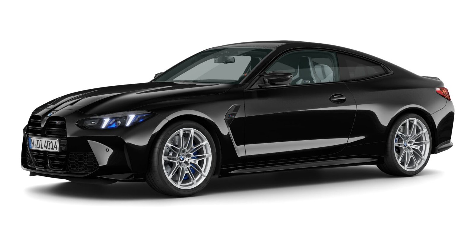 BMW BMW M in Schwarz von vorne BMW BMW M in Schwarz von vorne