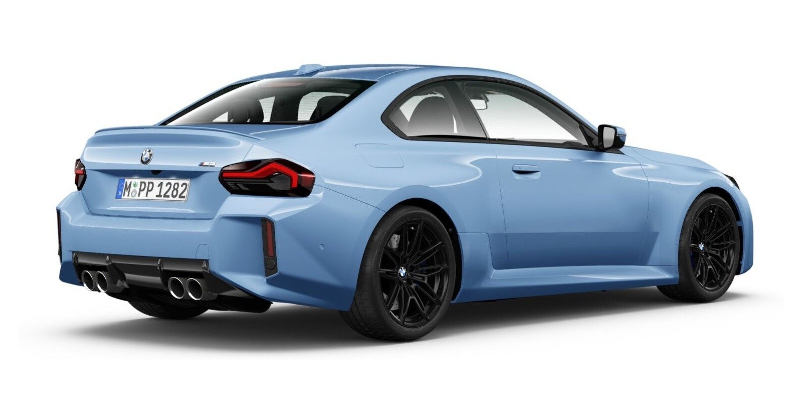 BMW BMW M in Blau von hinten BMW BMW M in Blau von hinten