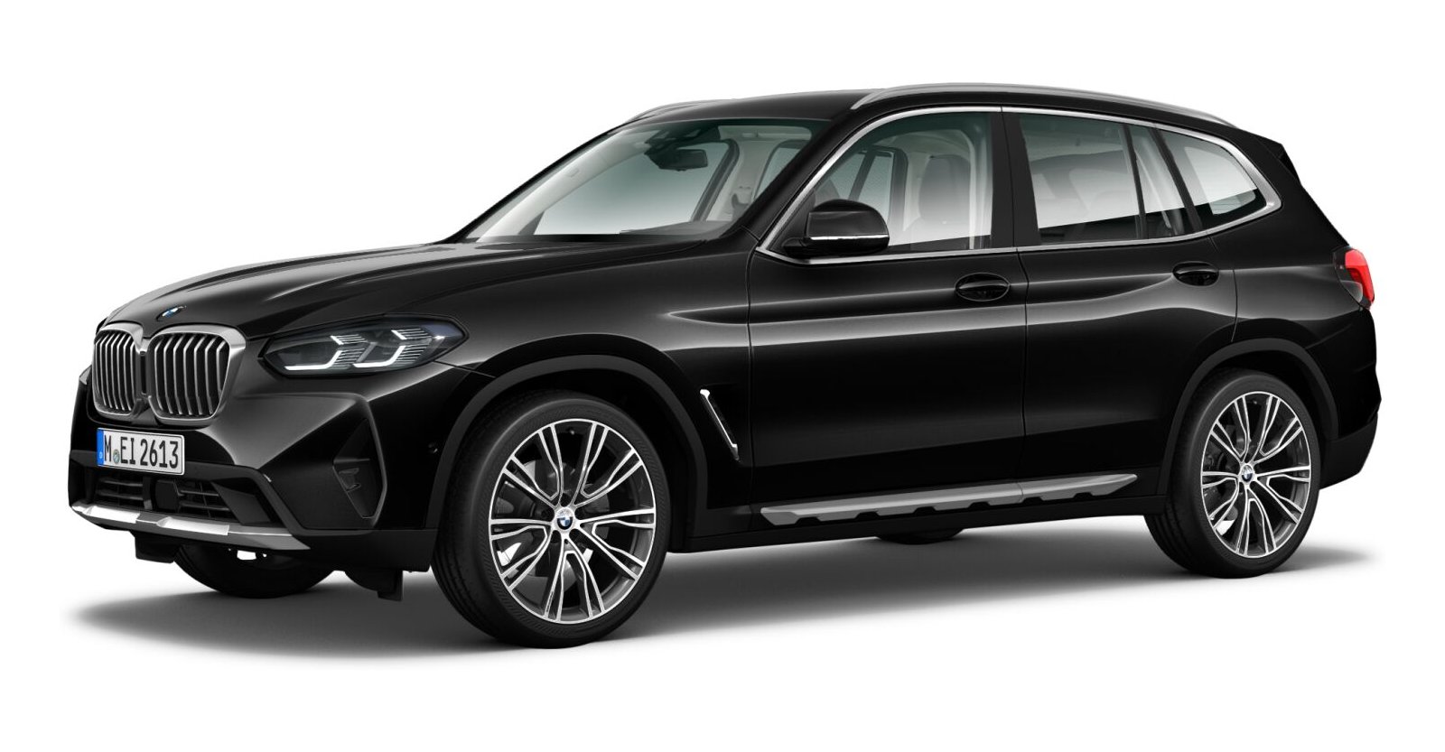 BMW BMW X in Schwarz von vorne BMW BMW X in Schwarz von vorne