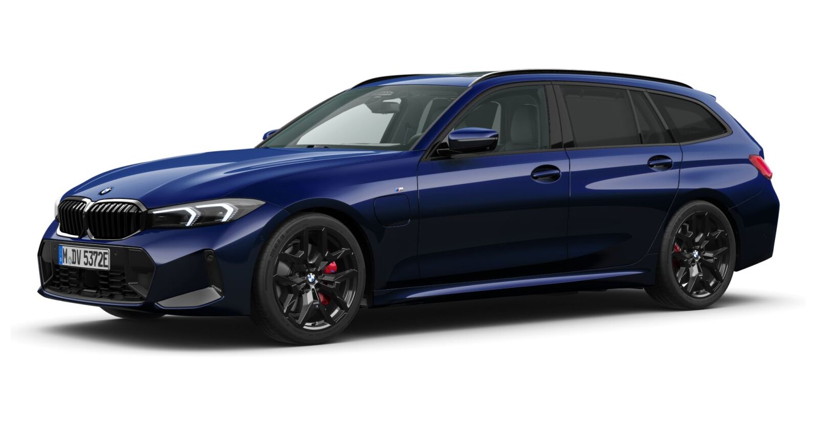 BMW BMW 3er in Blau von vorne