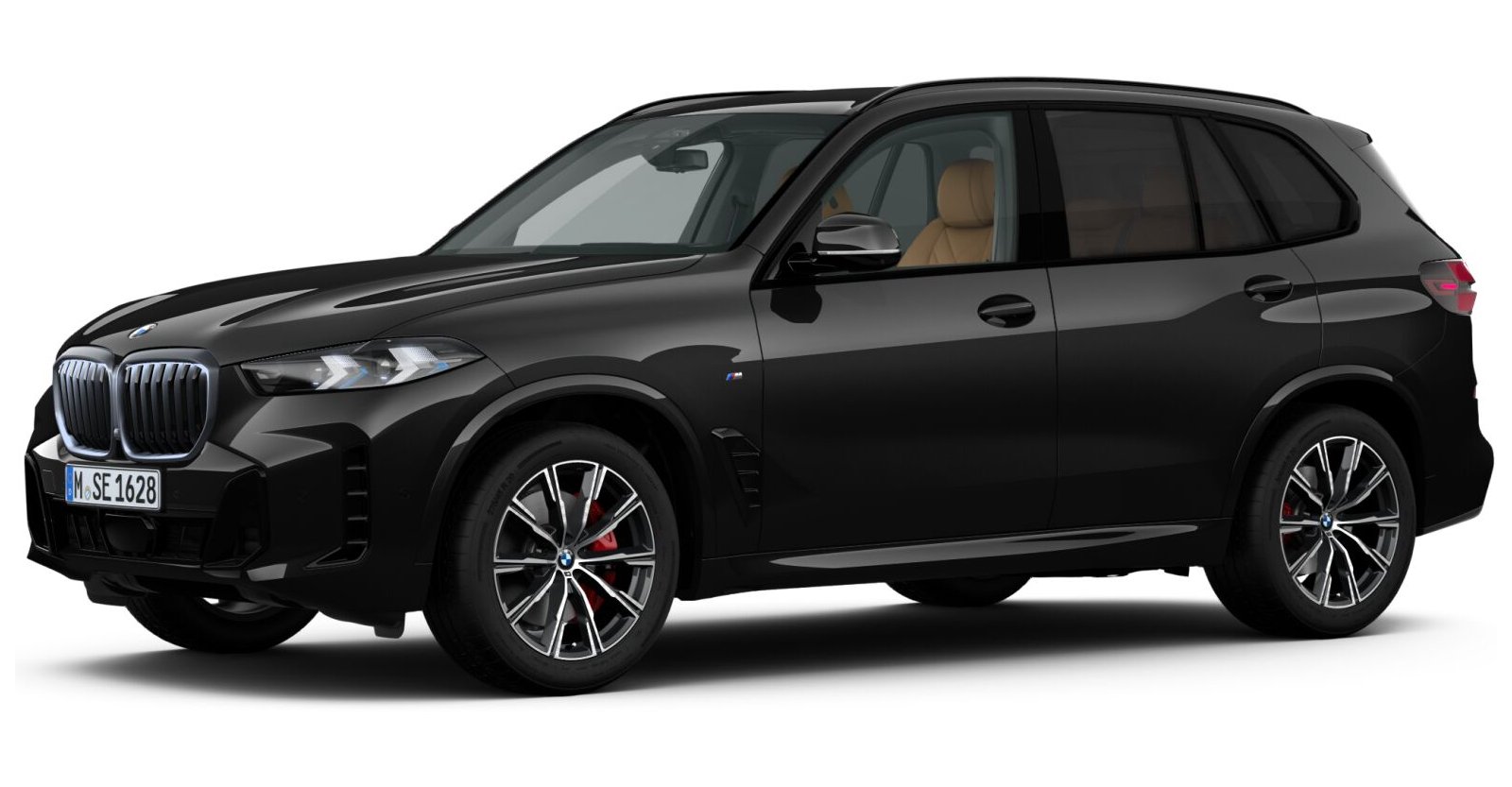 BMW BMW X in Schwarz von vorne