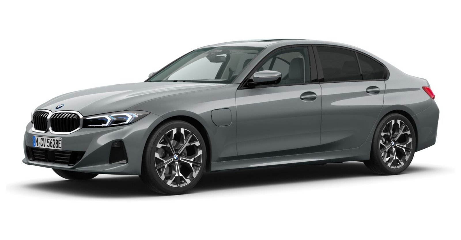 BMW BMW 3er in Grau von vorne