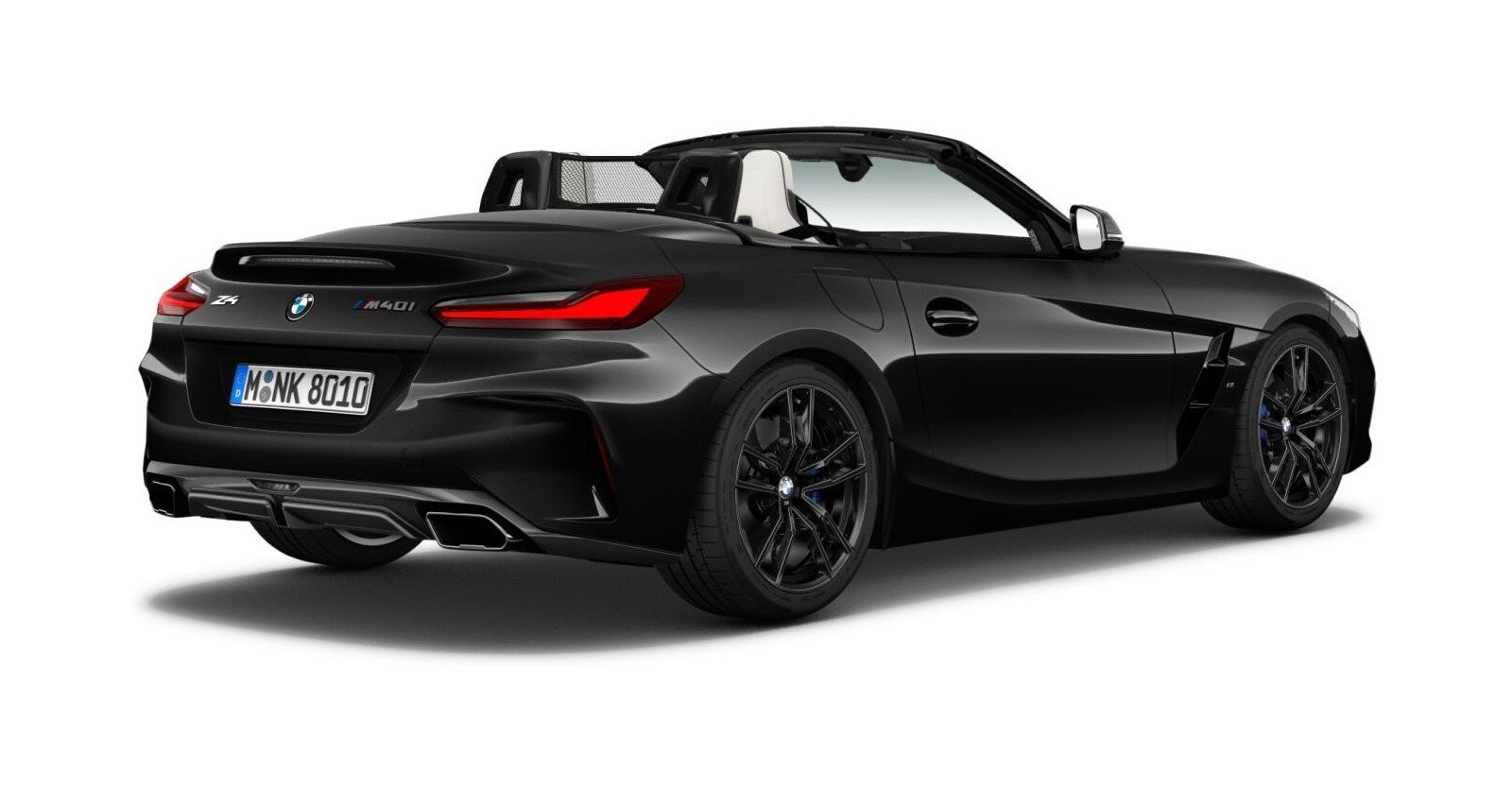 BMW BMW Z in Schwarz von hinten BMW BMW Z in Schwarz von hinten