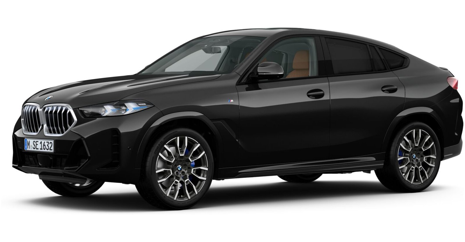 BMW BMW X in Schwarz von vorne