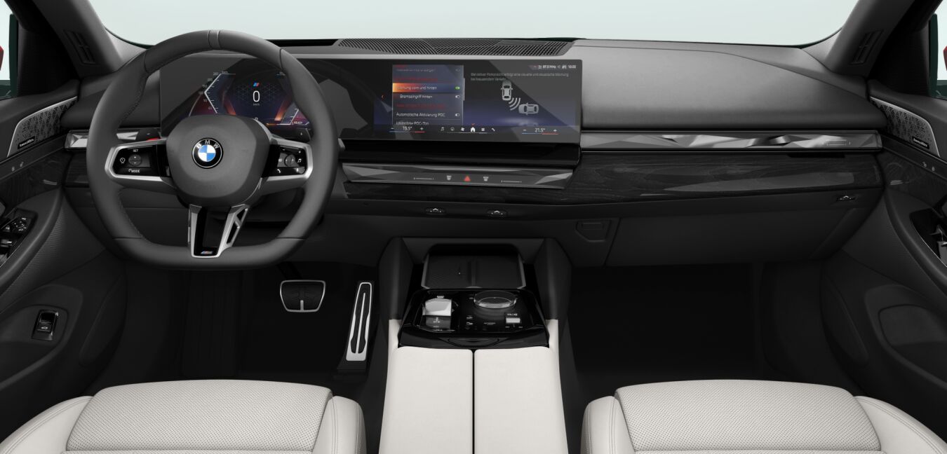 BMW BMW 5er im Innenraum von vorne BMW BMW 5er im Innenraum von vorne