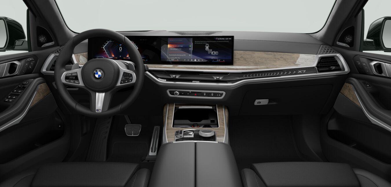BMW BMW X im Innenraum von vorne