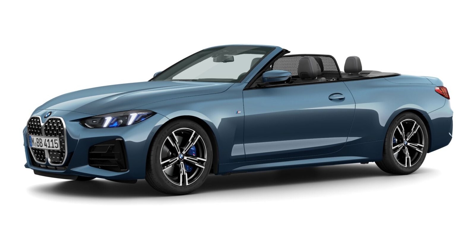BMW BMW 4er in Blau von vorne