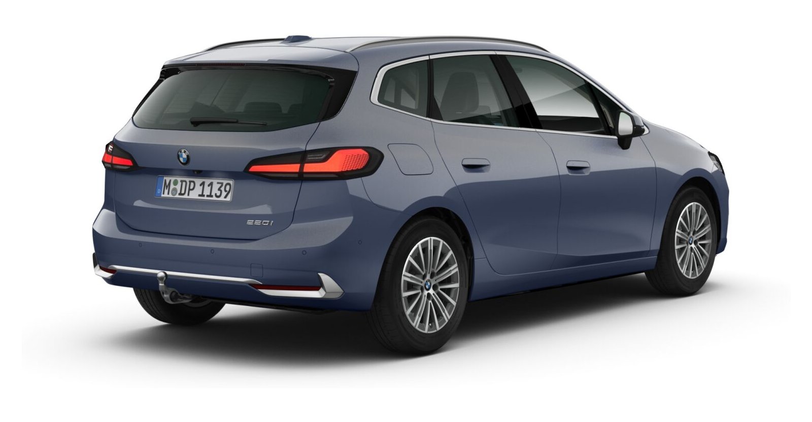BMW BMW 2er in Grau von hinten