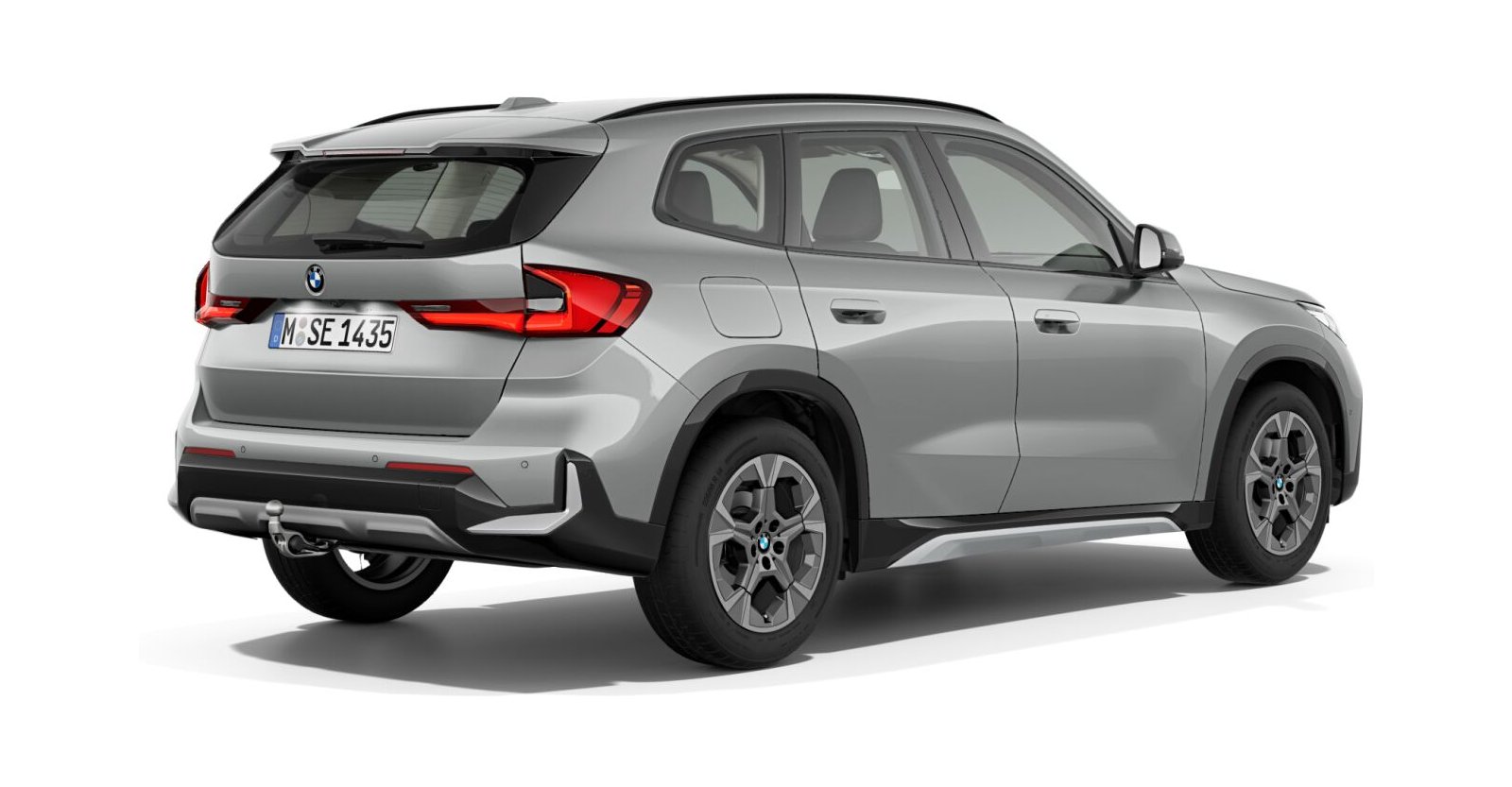BMW BMW X in Grau von hinten BMW BMW X in Grau von hinten