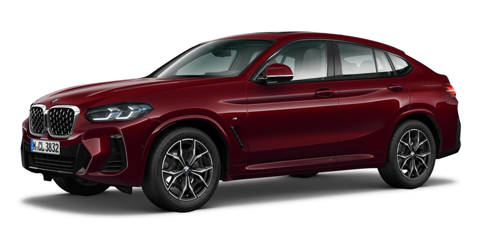 BMW BMW X in Rot von vorne BMW BMW X in Rot von vorne