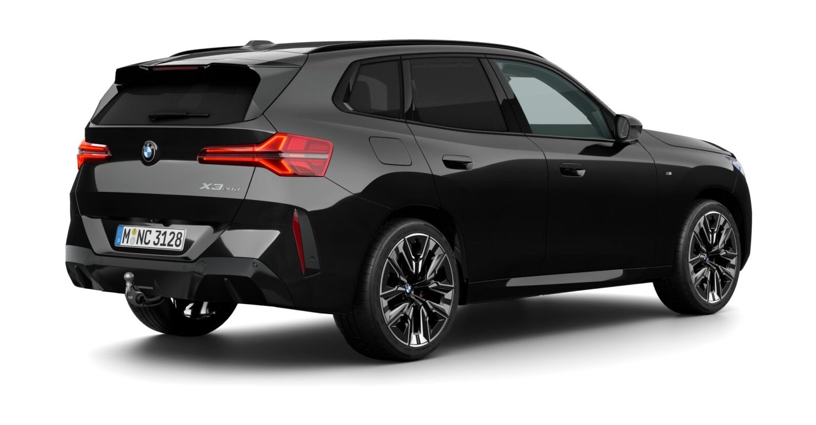 BMW BMW X in Schwarz von hinten BMW BMW X in Schwarz von hinten