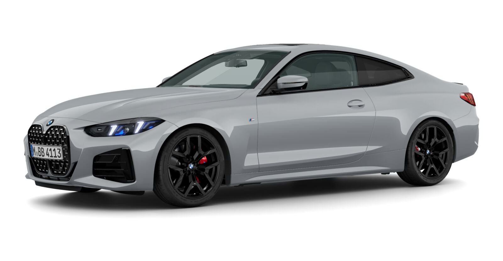 BMW BMW 4er in Grau von vorne