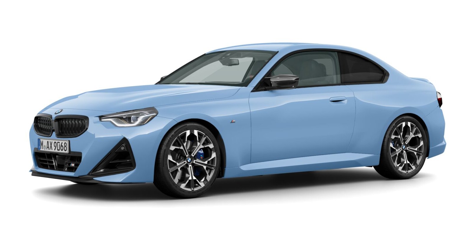 BMW BMW 2er in Blau von vorne