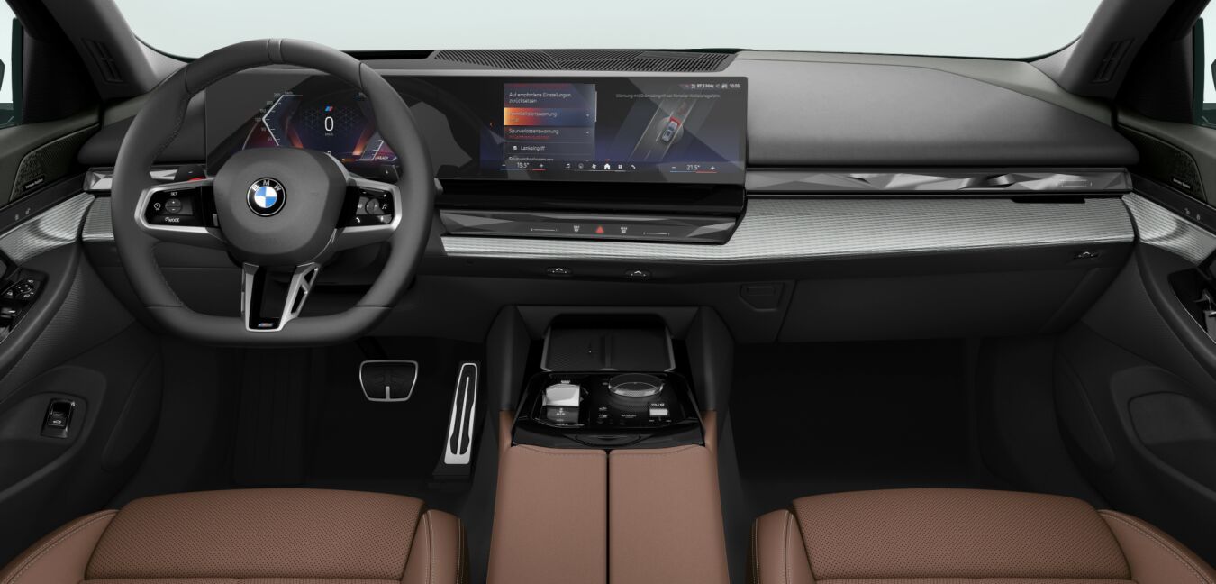 BMW BMW 5er im Innenraum von vorne