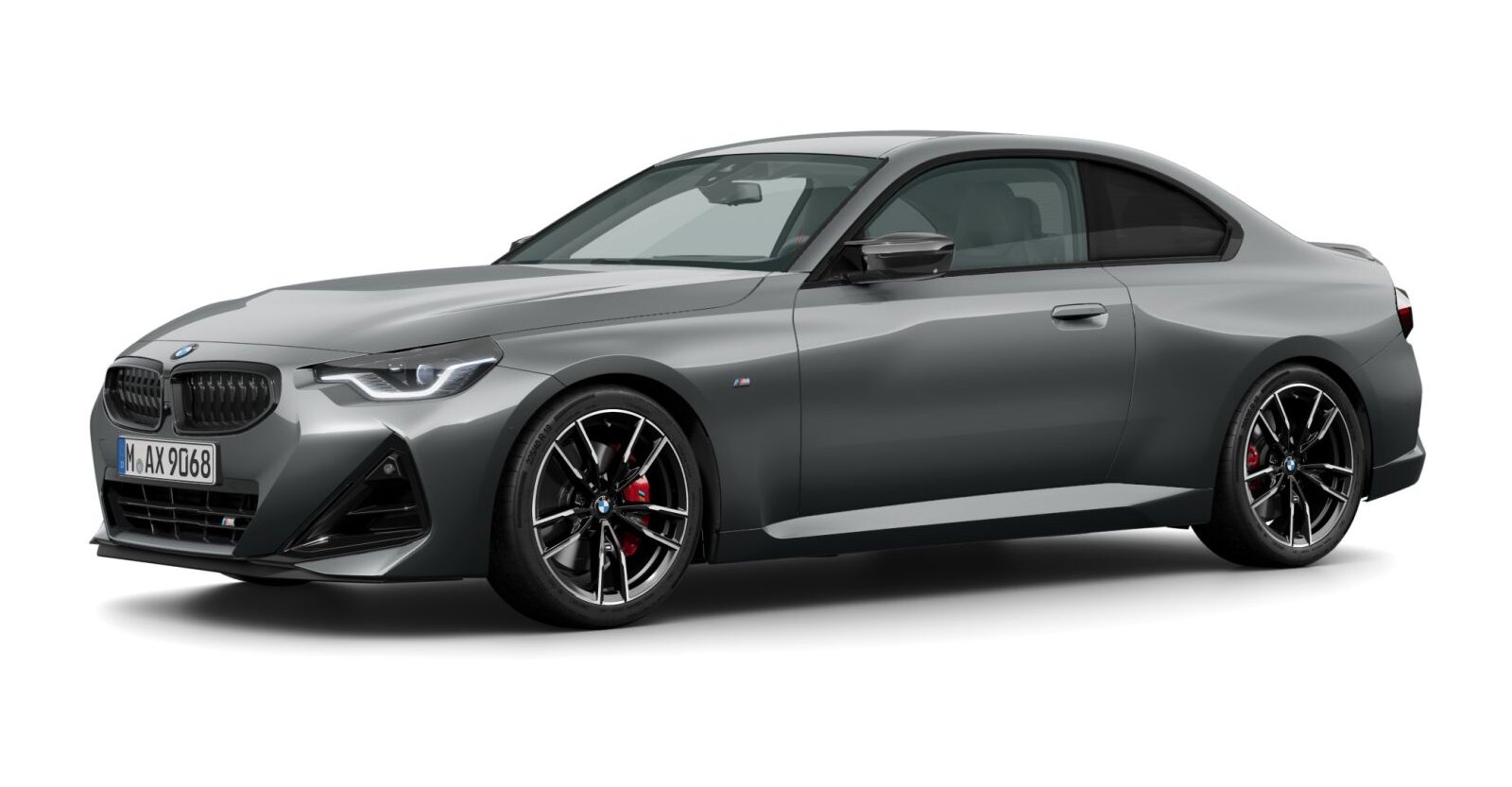 BMW BMW 2er in Grau von vorne