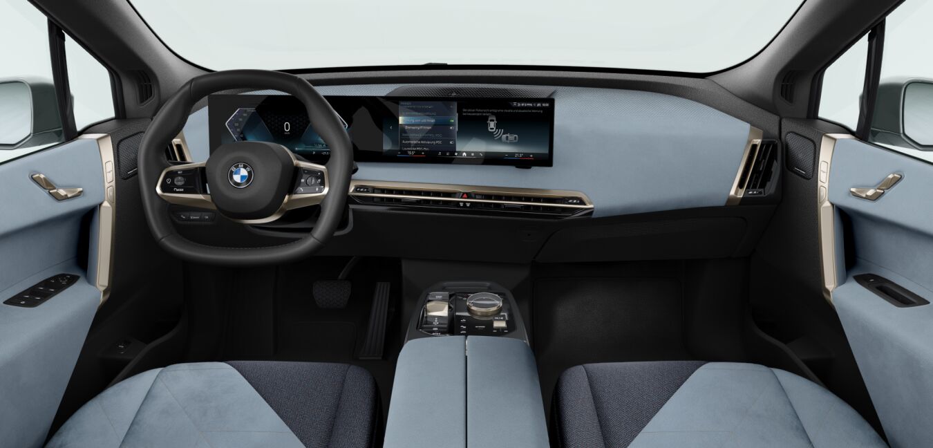 BMW BMW I im Innenraum von vorne