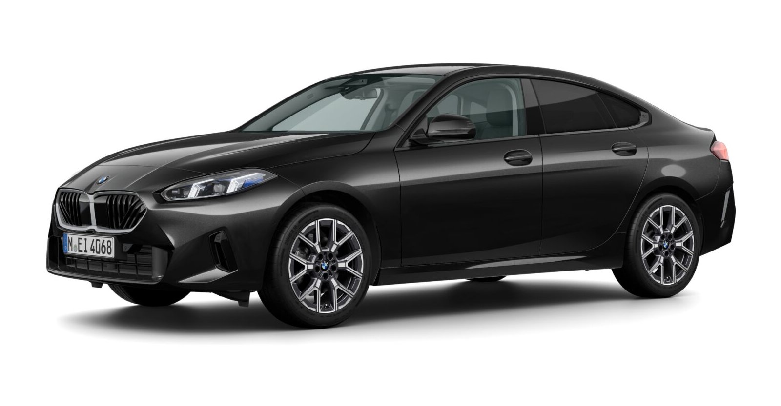 BMW BMW 2er in Schwarz von vorne